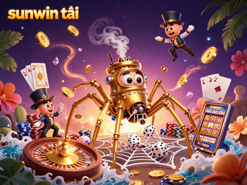 Experience the thrill of sunwin tải with vibrant games, golden symbols, and a dynamic casino atmosphere.