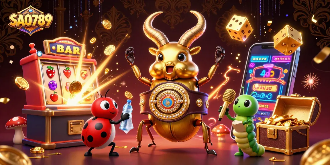 Engage in thrilling play at SAO789 with dynamic casino elements and vibrant characters.