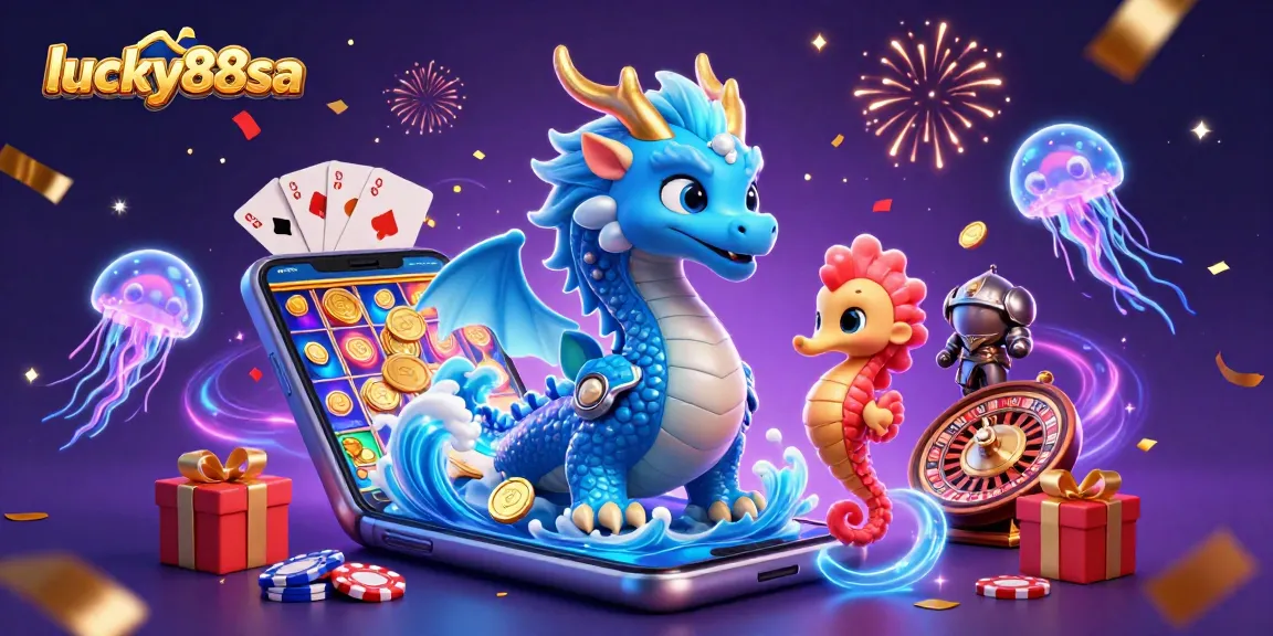 Experience thrilling gameplay with lucky88sa amid vibrant casino elements and dynamic characters.