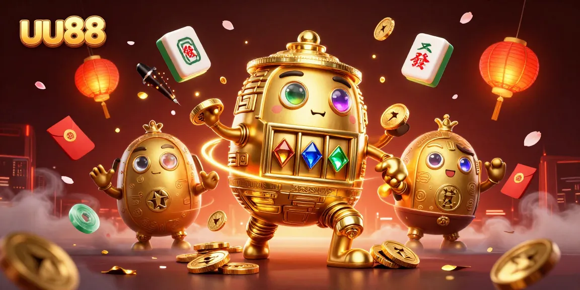Win exciting prizes at uu88 with dynamic casino elements and colorful 3D characters.