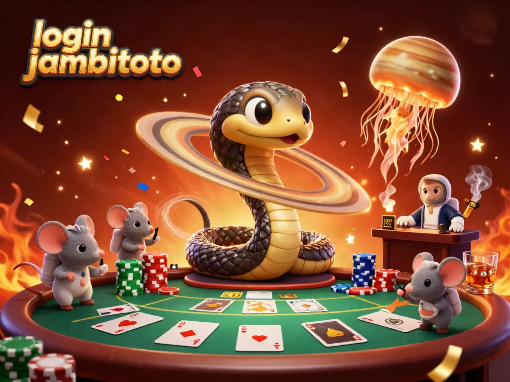 Experience the thrill of gaming at login jambitoto with vibrant characters and exciting casino elements.