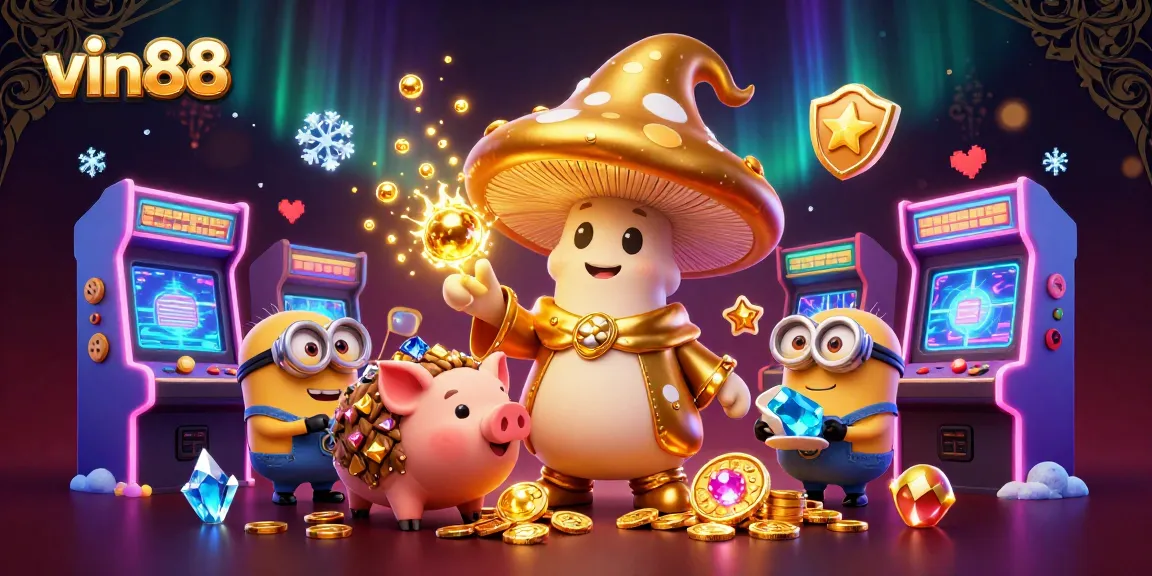 vin88 offers thrilling gameplay with unique golden wizard magic and treasure-filled adventures
