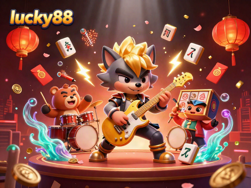 Experience exciting gameplay at lucky88 with vibrant casino-themed graphics and characters.
