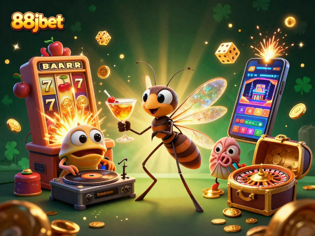 Experience thrilling wins at 88jbet casino with vibrant gameplay, golden jackpots, and electrifying entertainment.