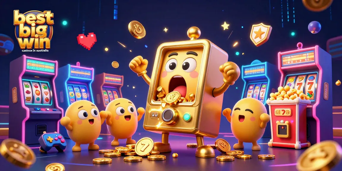 Catch the excitement at the best big win casinos in australia with cheerful slot machines and glowing arcade games.