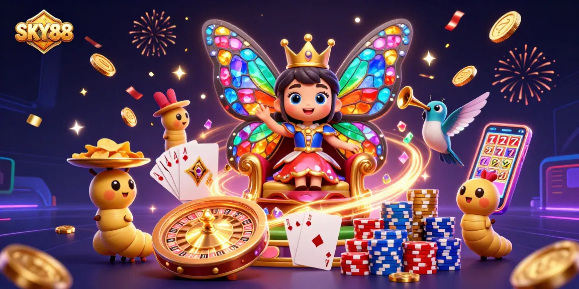 Experience thrilling gameplay at SKY88 with vibrant visuals and engaging casino elements.