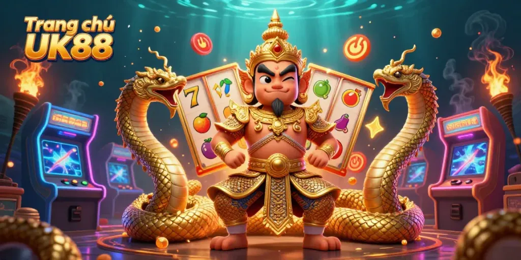 Engage with Slot Games at Trang chủ UK88: Enjoy vibrant reels and golden guardian adventures.