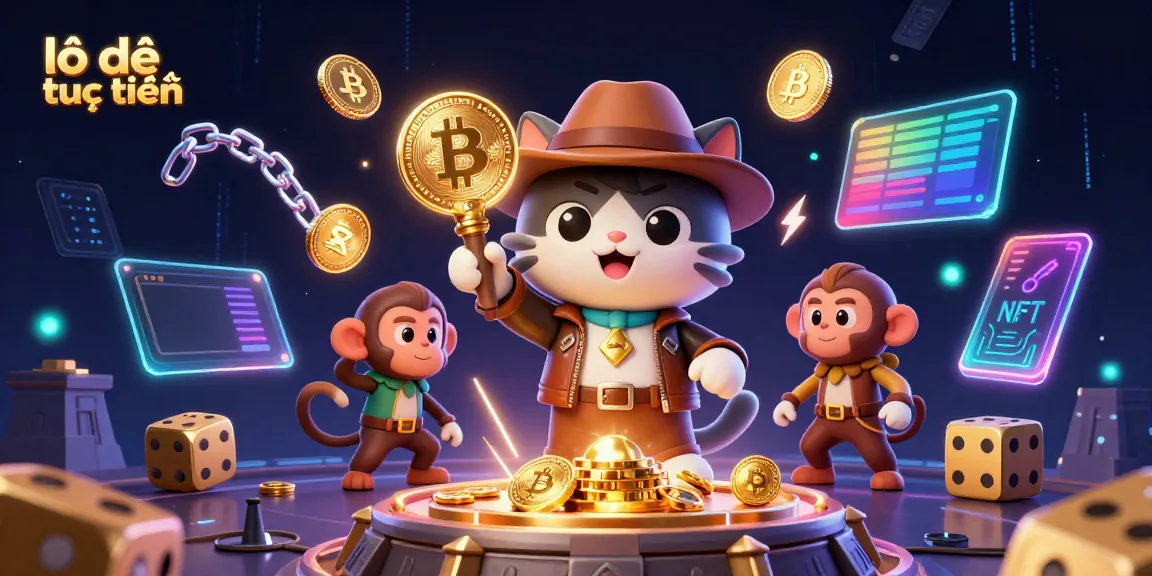Engaging scene showcasing lô đề trực tuyến players discovering casino treasures amidst ancient traps and dynamic crypto elements.