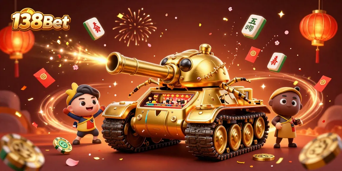 Experience thrilling gaming action at 138Bet's vibrant casino with joyful celebrations and immersive elements.