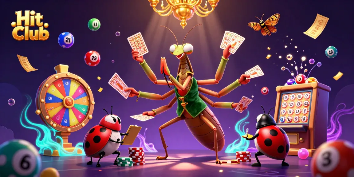 Experience the thrill of the Hit Club with dynamic action, colorful lottery balls, and vibrant casino energy.