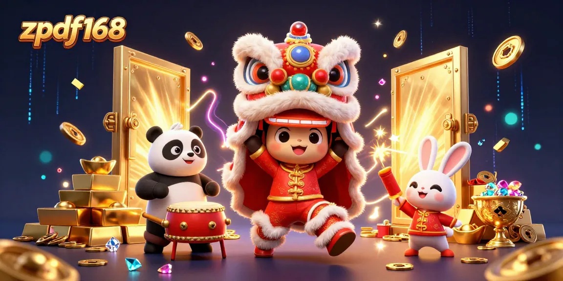 Engage with the lively zpdf168 casino experience featuring characters celebrating with gold and jewels.
