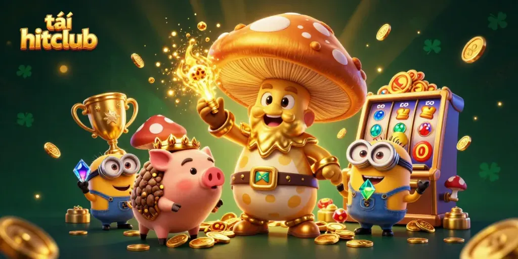 Experience thrilling gaming as you tải hitclub with golden treasures and vibrant slot action.