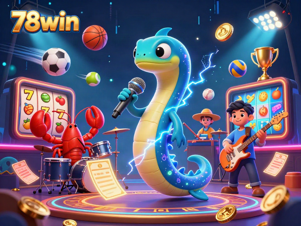 Enjoy thrilling moments in the underwater 78win casino with lively characters and vibrant games.
