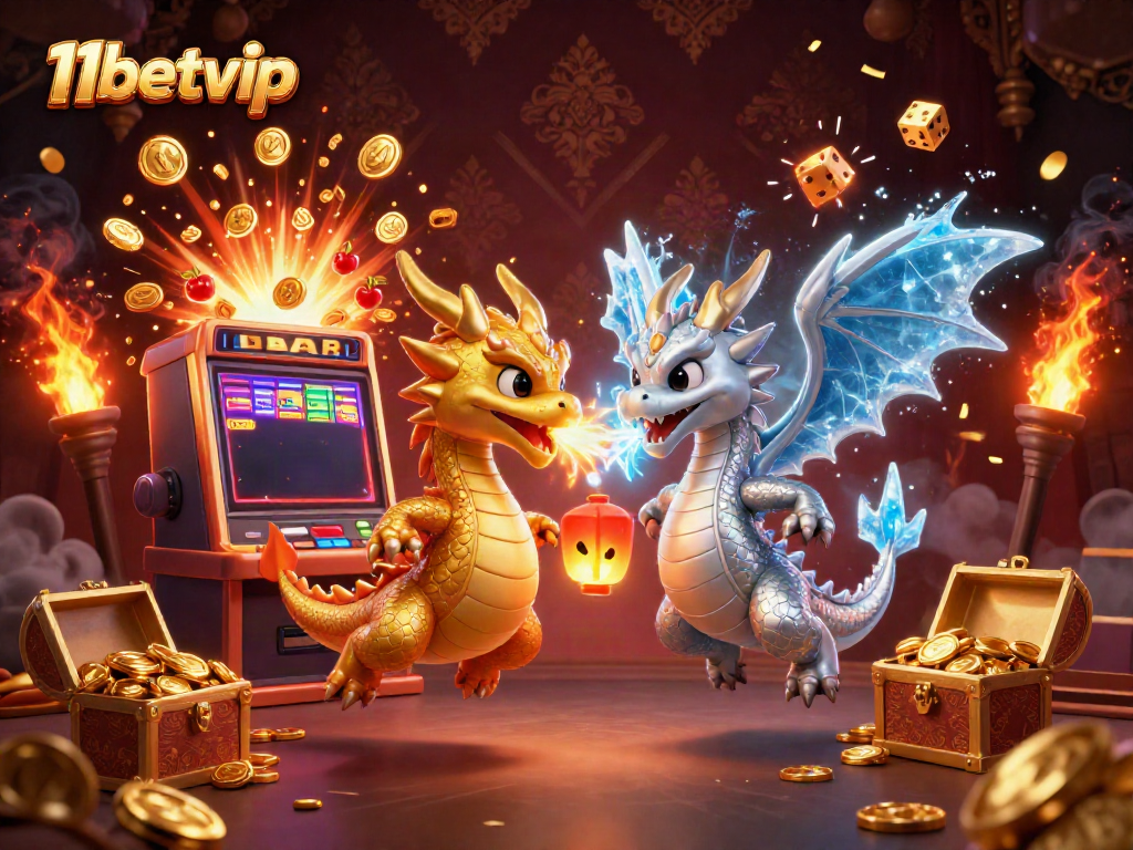 Experience thrilling wins with 11betvip as you play dynamic casino games featuring vibrant dragons.