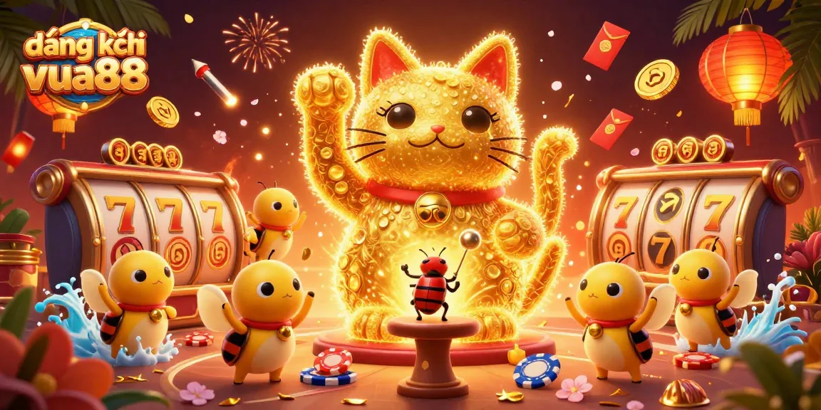 Engage with the exciting đăng ký vua88 process in a vibrant 3D casino world, showcasing dynamic elements.