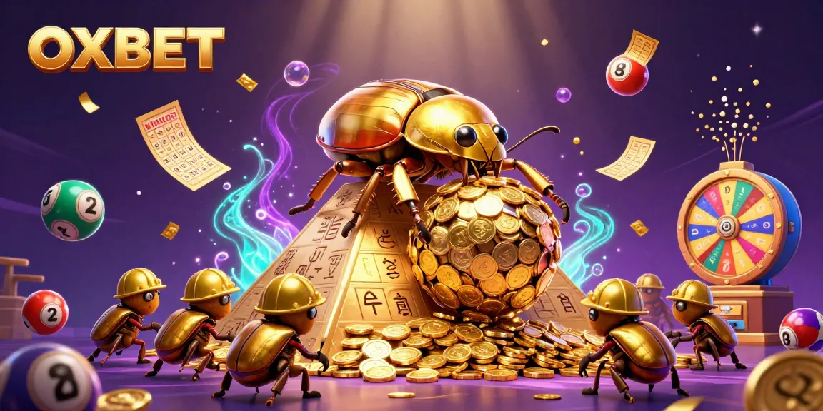 Join the excitement of OXBET with vibrant 3D cartoon bees rolling golden coins in a dynamic casino scene.