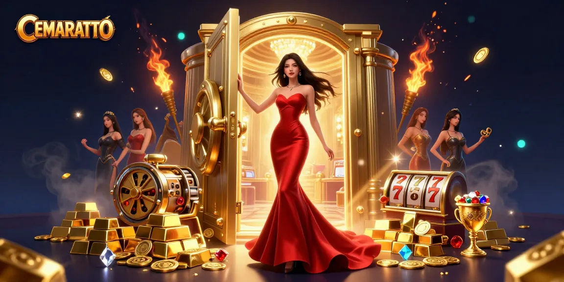 CEMARATOTO invites you to experience thrilling jackpots with a stunning casino ambiance and elegant visuals.