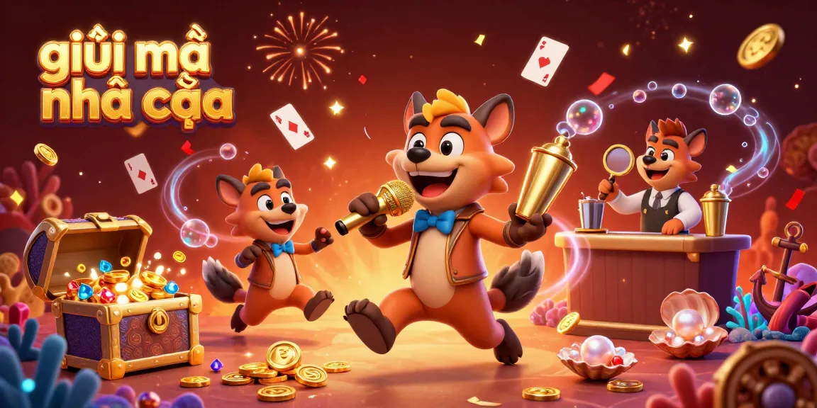 Experience giải mã nhà cái with a vibrant casino club scene featuring hyenas and dynamic elements.
