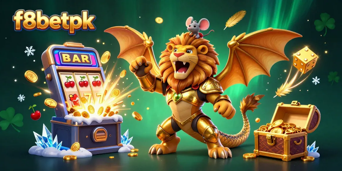 Experience the excitement at f8betpk with a vibrant casino scene filled with games and energy.