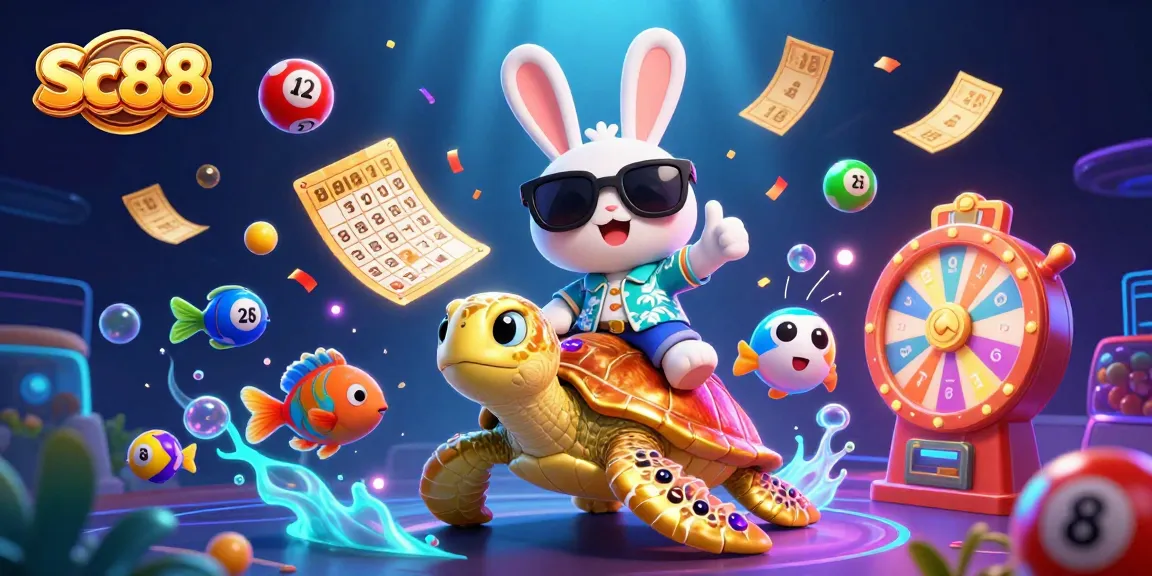 Engage with Sc88's vibrant world of gaming, featuring lottery excitement and colorful visuals.