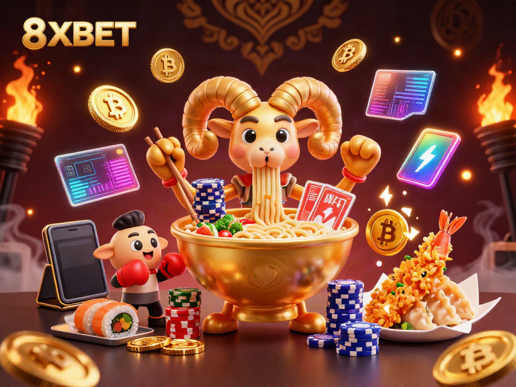 Play cards and stack chips at 8XBET with dynamic characters and exciting game elements.