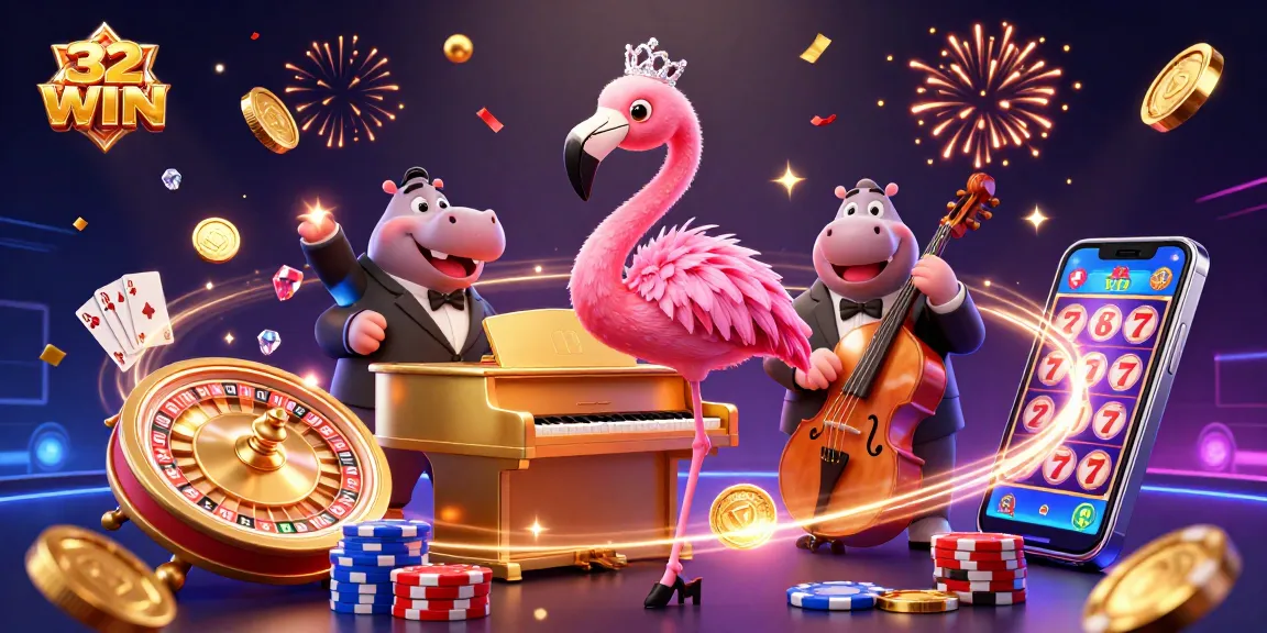 Win exciting rewards at 32WIN with dynamic casino action including vibrant games and rewards.