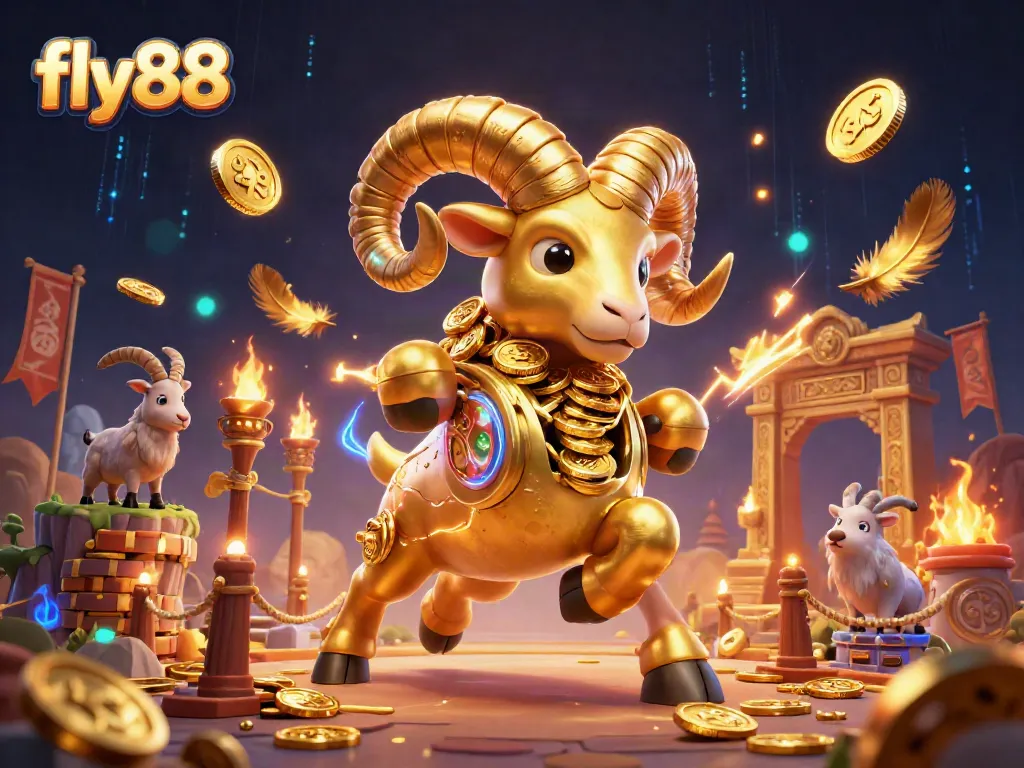 play thrilling games at fly88 with golden rewards and vibrant casino ambiance