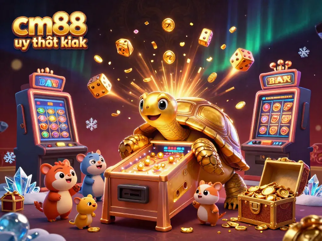Experience cm88 uy tín không with exciting casino games, showcasing vibrant characters and jackpots.