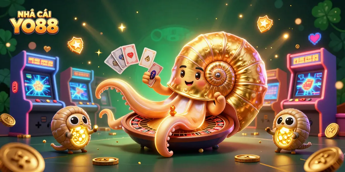 Engage with the immersive NHÀ CÁI YO88 gaming experience through vibrant casino elements.