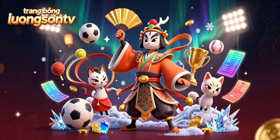 Experience thrilling actions at trang bóng luongsontv with vibrant sports elements and dynamic 3D characters.