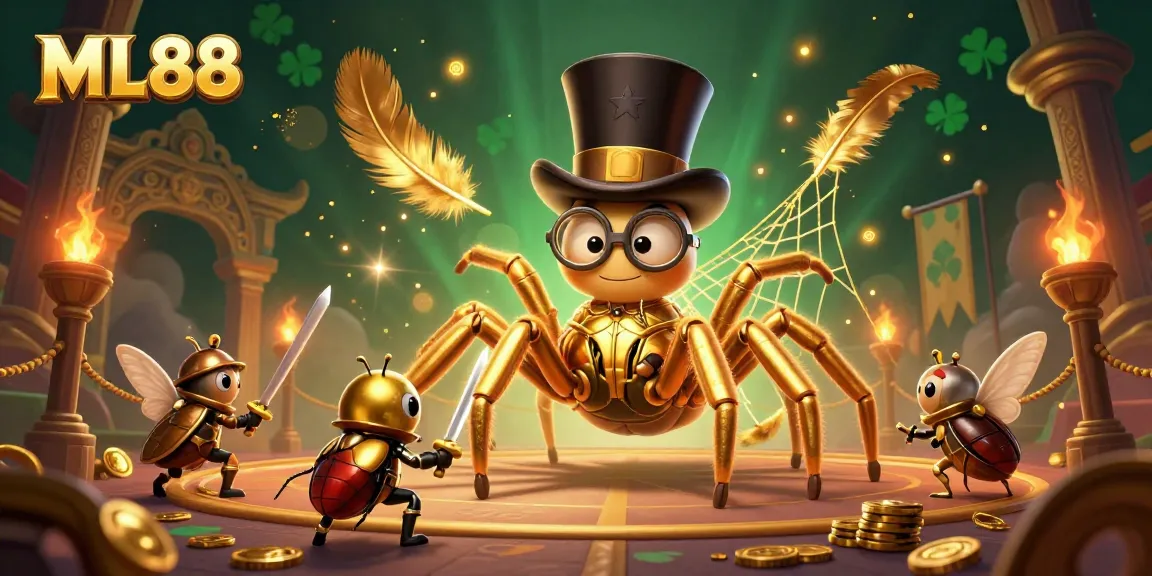 Experience thrilling adventures at ML88 with our vibrant casino-themed 3D illustration.
