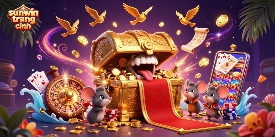 Experience the excitement of sunwin trang chính as treasure chests lure gamers with riches and excitement.