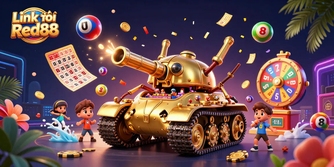 Experience high-stakes fun with Link vào Red88 as tokens, prizes, and games flourish in this vibrant casino scene.