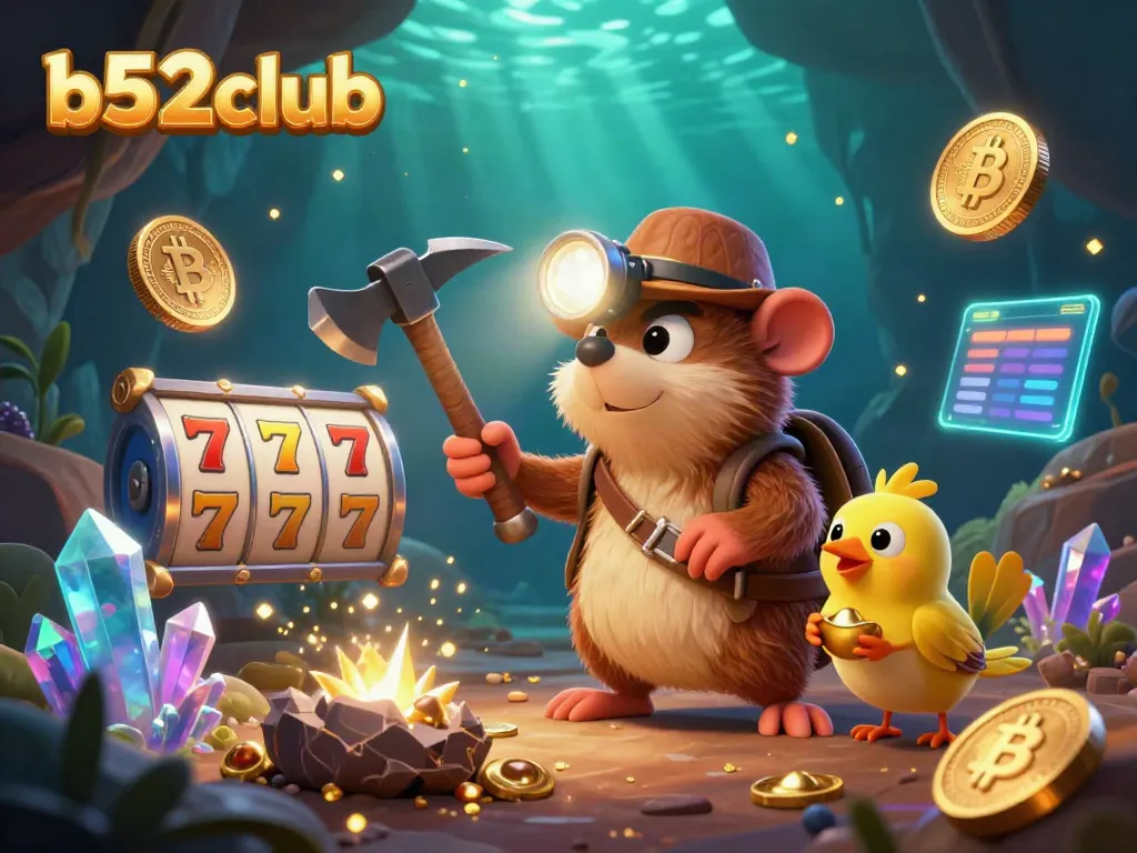 Engage with premier gaming experiences at b52club with dynamic scenes and vibrant elements illustrating online casino excitement.