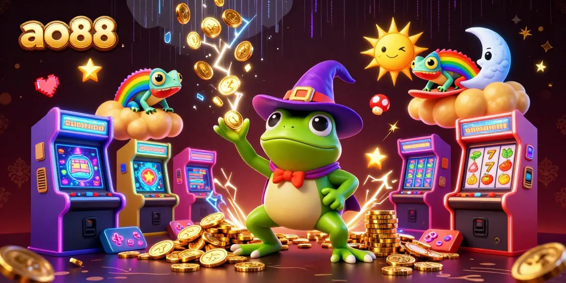 Experience the thrill of ao88 casino gaming with colorful characters and exciting elements.