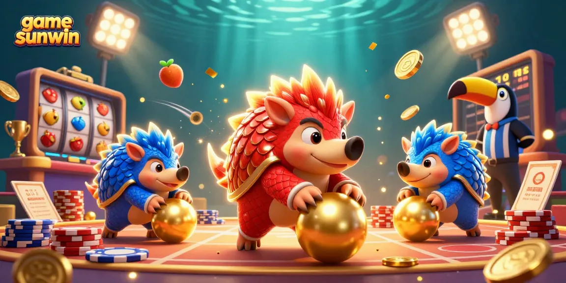 Engage with game sunwin through thrilling slot competitions under vibrant lights.