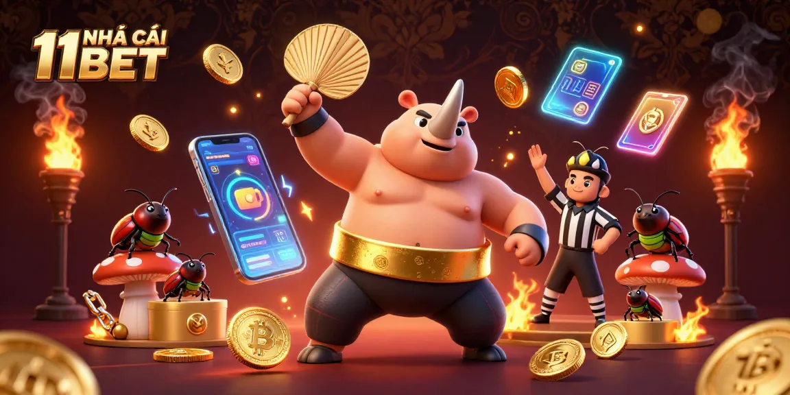 Experience winning moments at NHÀ CÁI 11BET with a thrilling casino illustration.