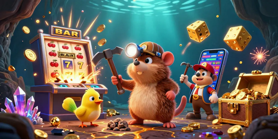 Experience the thrill of llwin casino gaming with vibrant 3D characters amidst jackpot excitement.