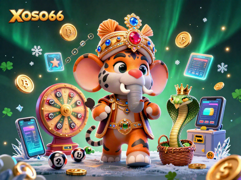XOSO66 offers a vibrant lottery experience with a royal Indian theme and sizzling lottery elements.