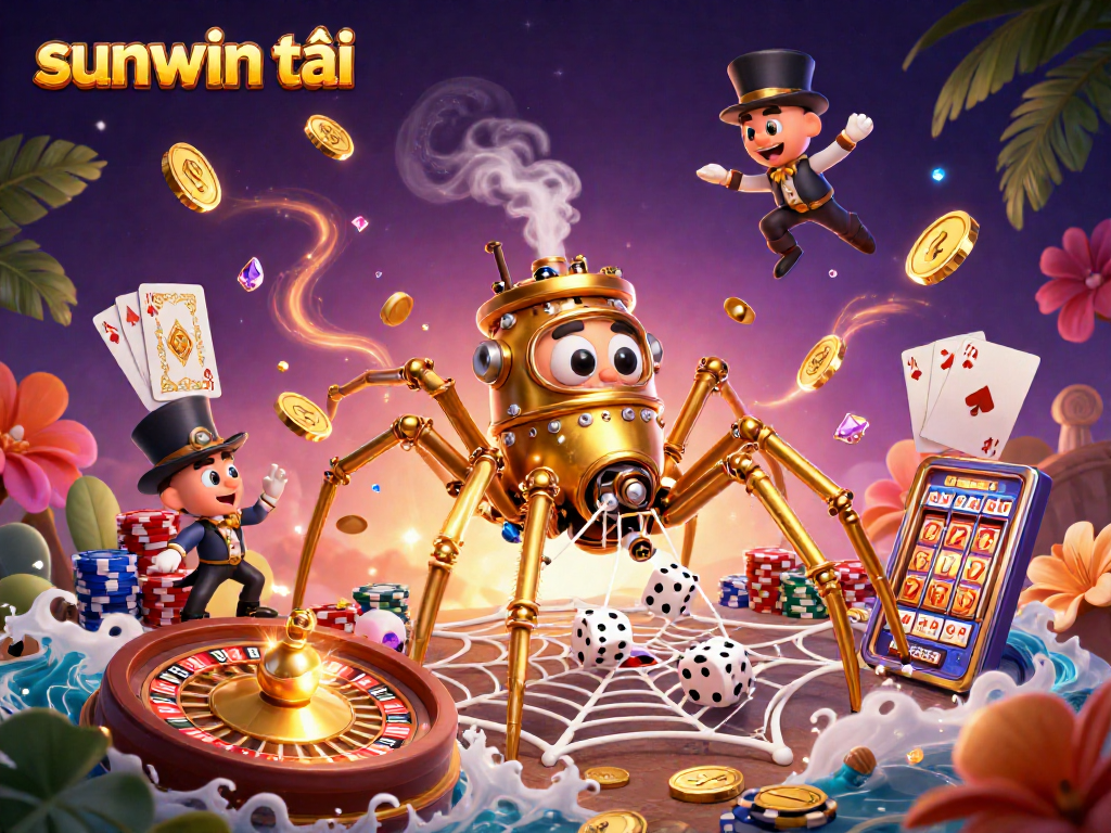 Experience the thrill of sunwin tải with vibrant games, golden symbols, and a dynamic casino atmosphere.