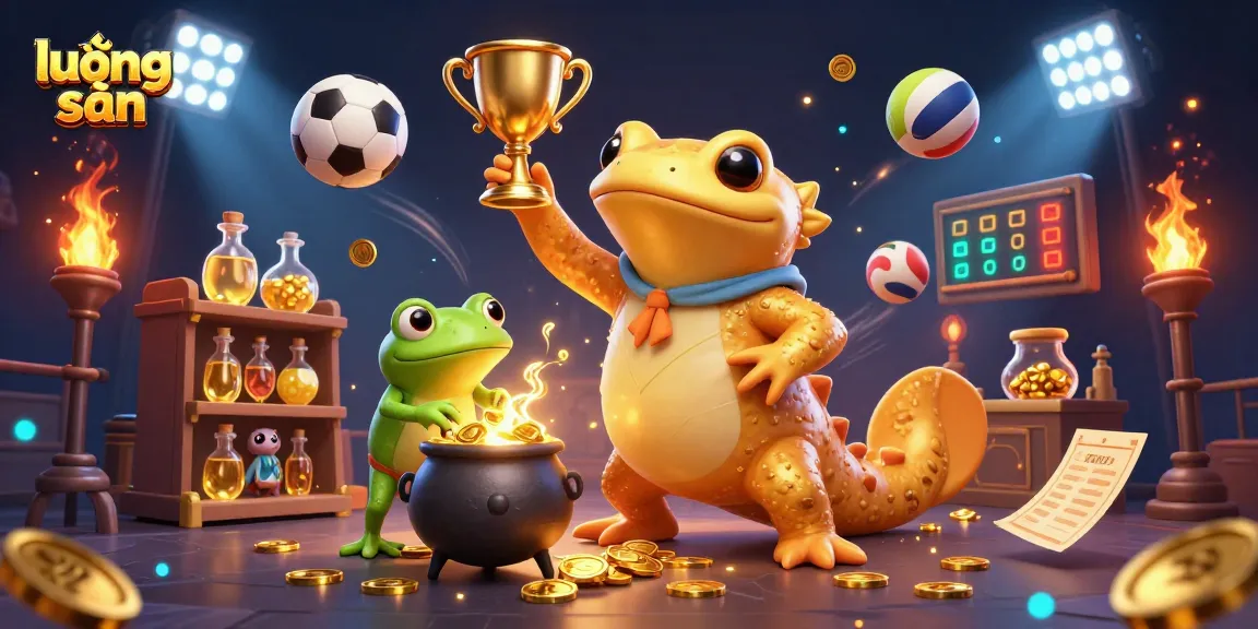 Engage with lương sơn's vibrant gambling scene featuring magical sports elements amidst charming alchemist characters.