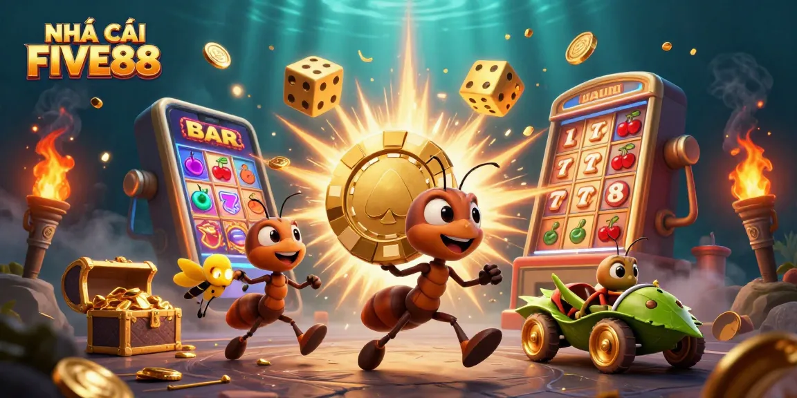 Experience thrilling gameplay at NHÀ CÁI FIVE88 with dynamic casino-themed action.
