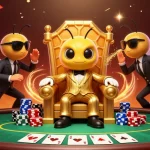 Engage with Sky88's thrilling casino experience featuring a high-energy bumblebee mob boss.