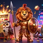 Spin to win with uu88 game in a colorful and dynamic casino-themed illustration.