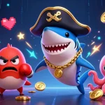 Engage in thrilling rophim casino gaming with vibrant characters, enticing slot reels, and dynamic arcade elements.
