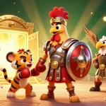 Experience NET88's exciting betting atmosphere with dynamic casino action and vibrant characters.