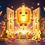 Experience thrilling gaming action at c168 com with vibrant 3D characters amidst gold treasures.
