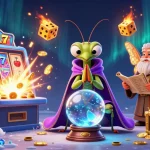 88VV presents an engaging casino experience with vibrant slot machines and mystical elements.
