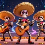 Engage in thrilling action with ga88 at this vibrant digital casino game scene showcasing a mariachi band.