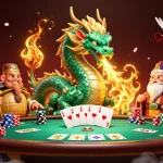 Experience the thrilling world of gambling with 79king, featuring a dragon and poker elements.